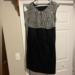 Snake print dress